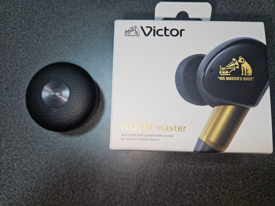 【中古】 WOOD master HA-FW5000T ワイヤレスイヤホン