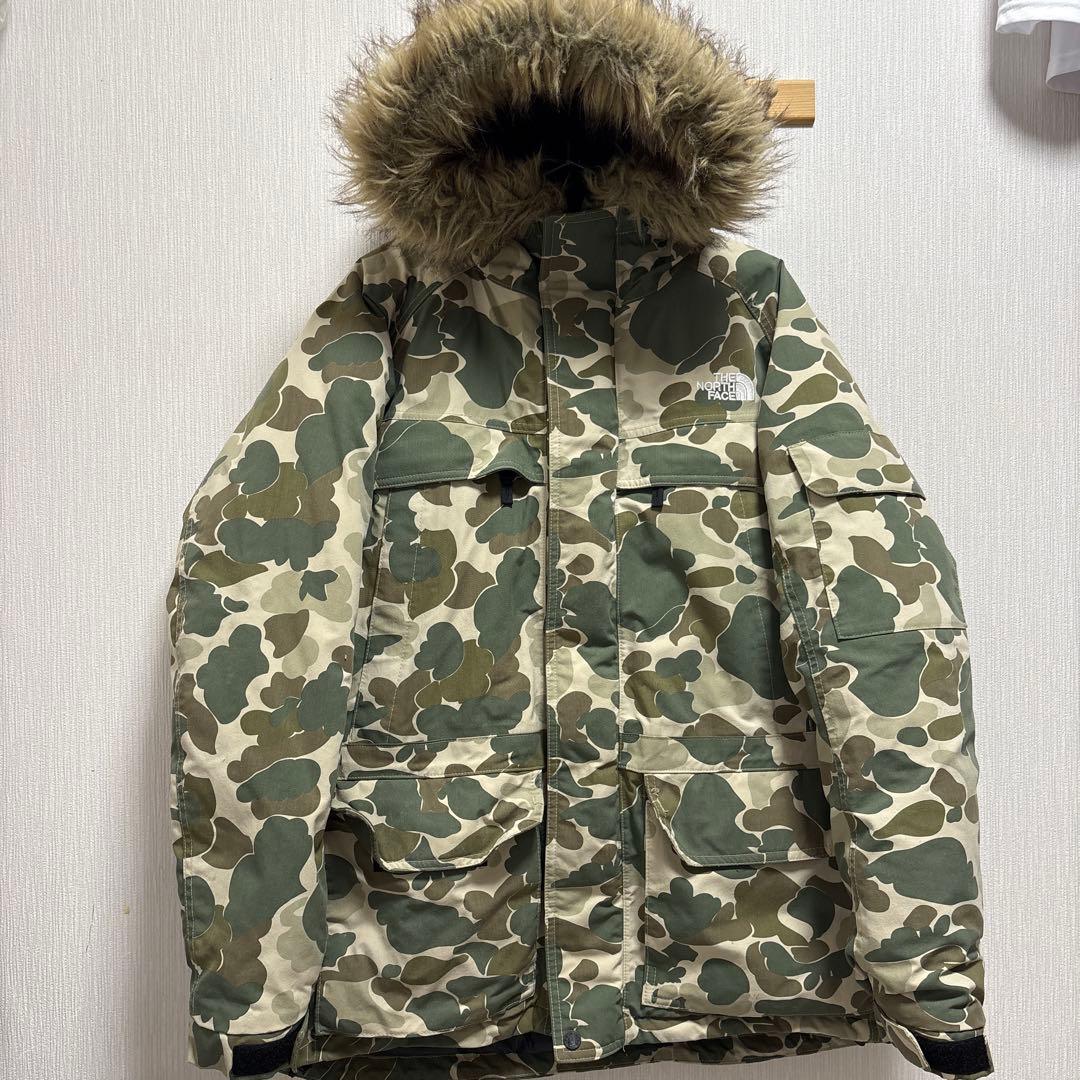 r*r様 ノースフェイス マクマードパーカー ダウンパーカー 迷彩/カモフラ タ