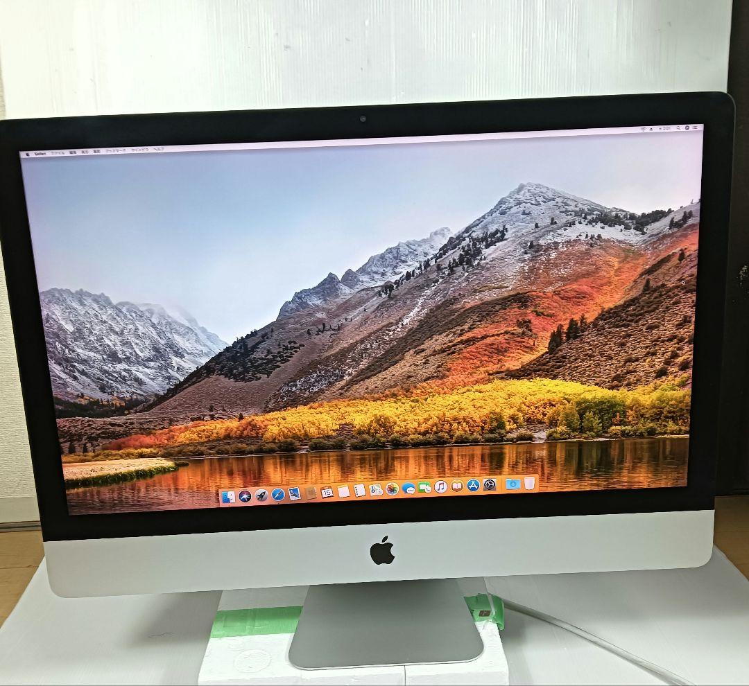 iMac 5k -27inch 　 i5 2015　メモリ24GB