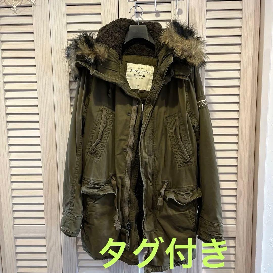 新品タグ付Abercrombie & Fitch モッズコート　アメリカンＭ