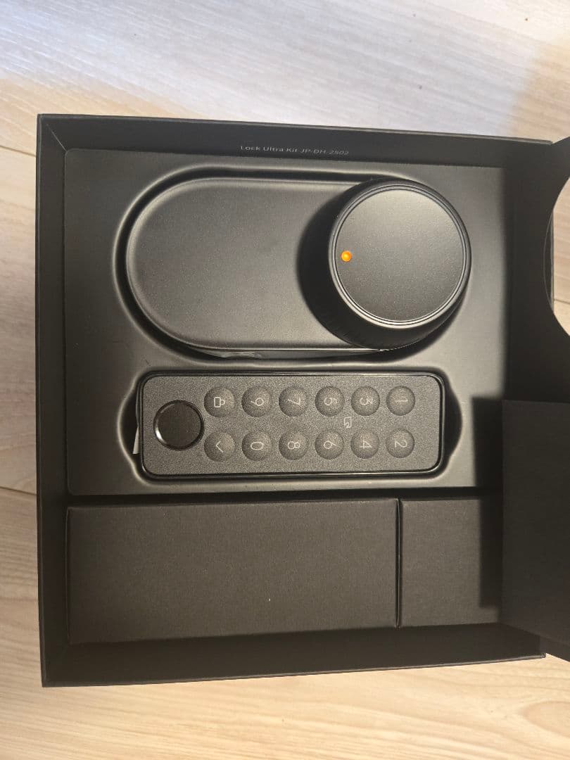 SwitchBot ドアロックUltra 指紋認証セット × 1/ ブラック