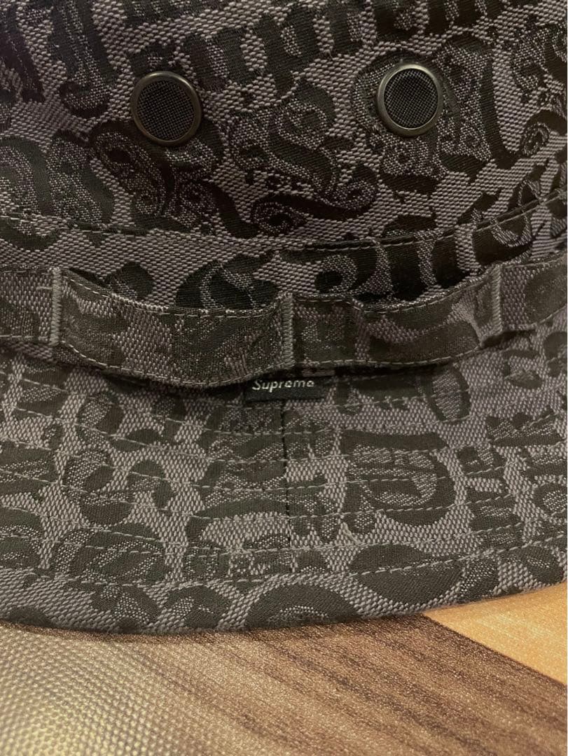 Supreme バケットハット 美品 黒