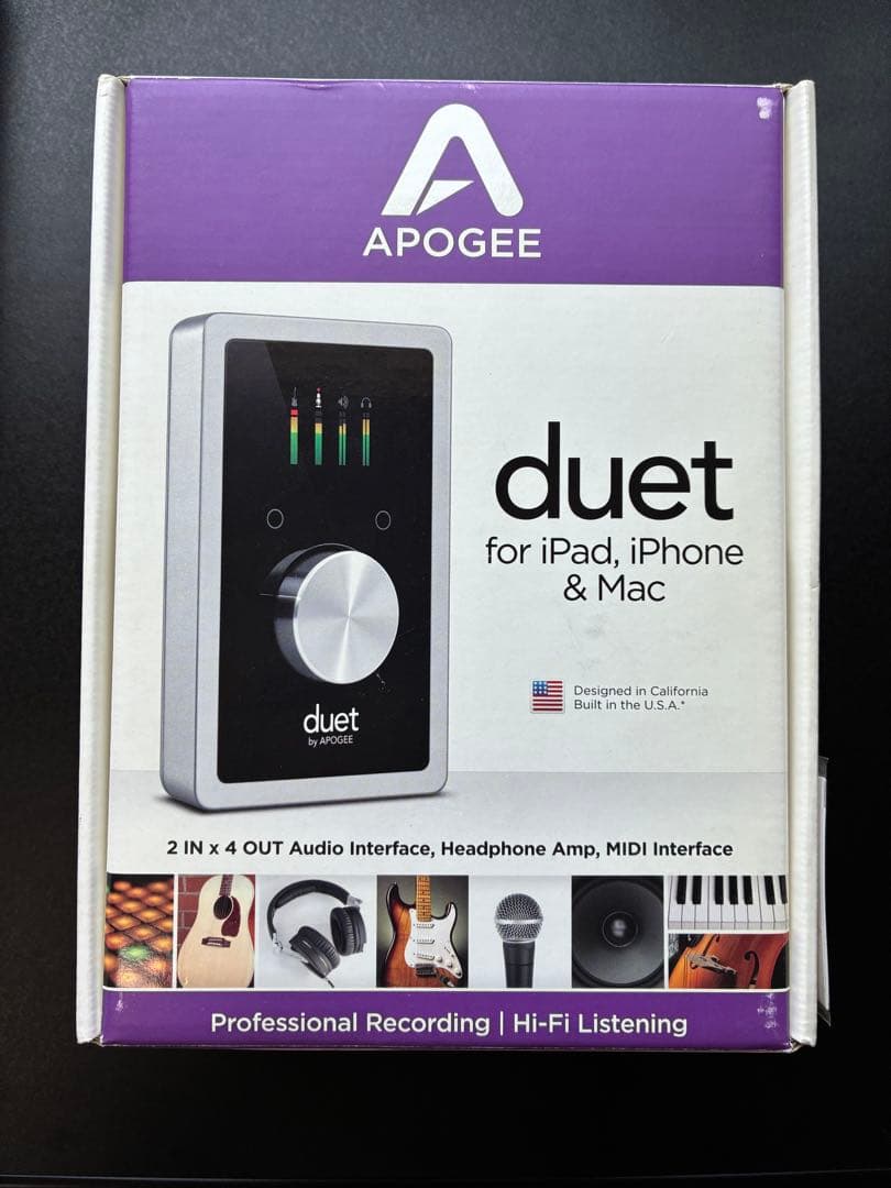 APOGEE Duet 2 オーディオインターフェイス