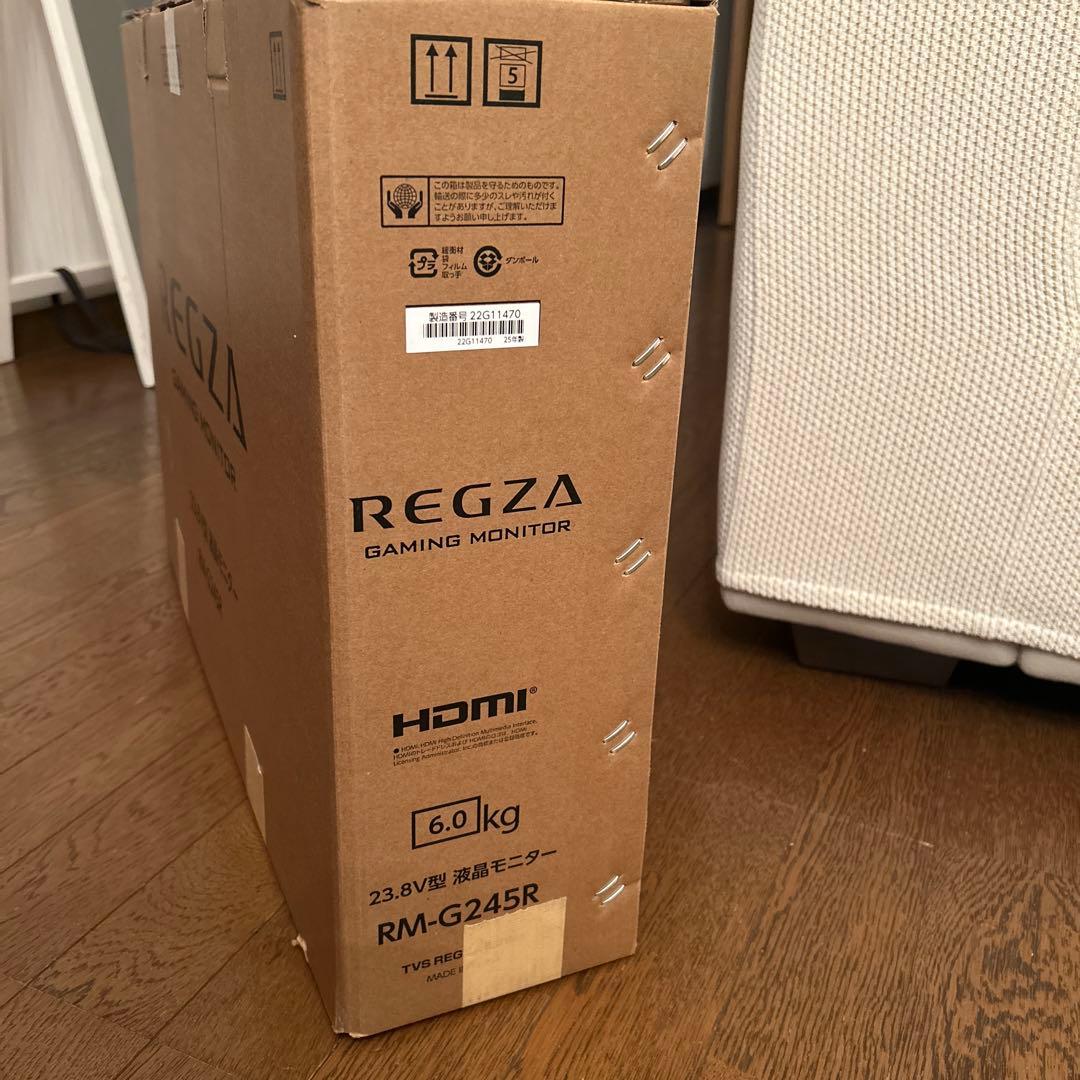 【美品】REGZA 23.8インチ ゲーミングモニター/[型番RM-G245R]