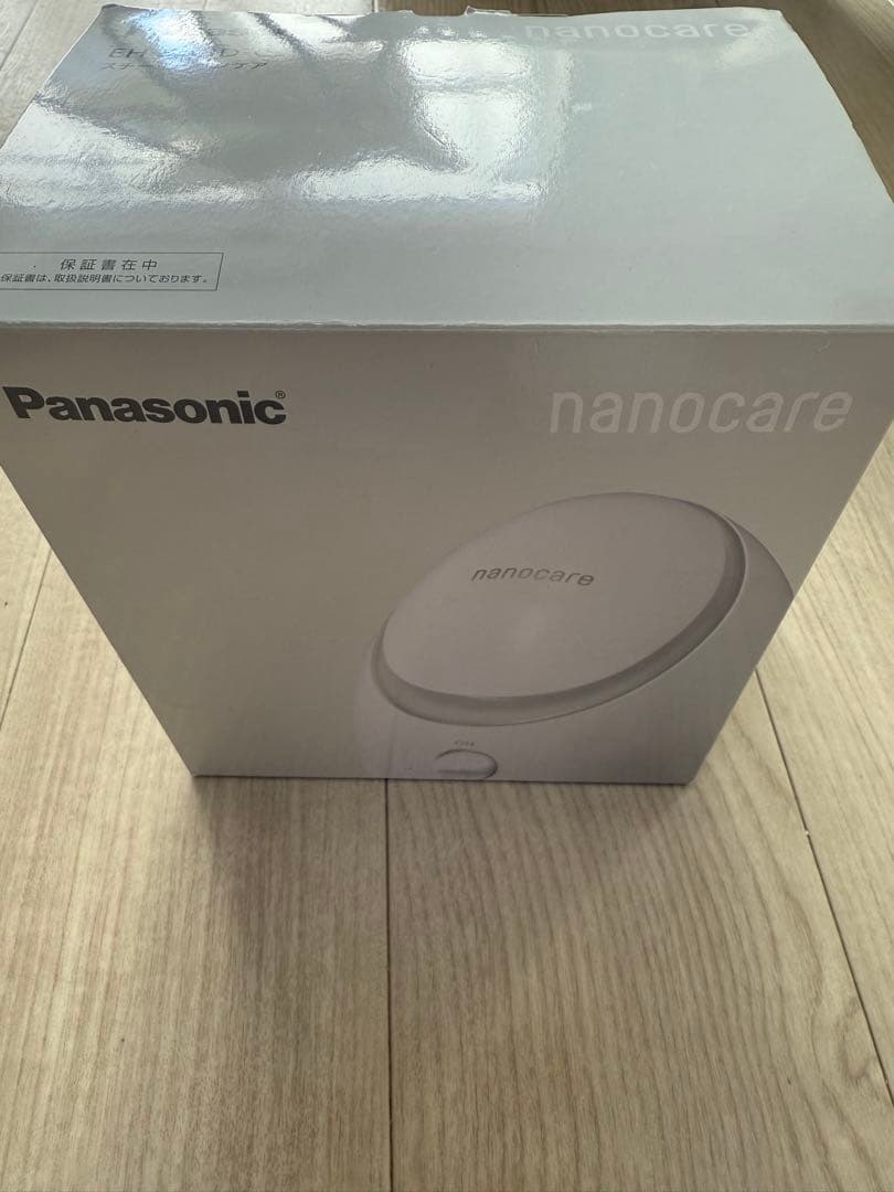 美品　保証あり　Panasonic スチーマーナノケア　EH-SA3D-C