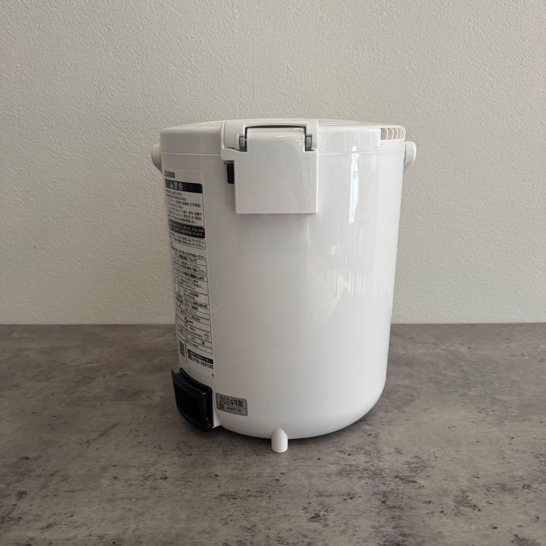 象印 スチーム式加湿器 2024年製 ホワイト EE-RT35