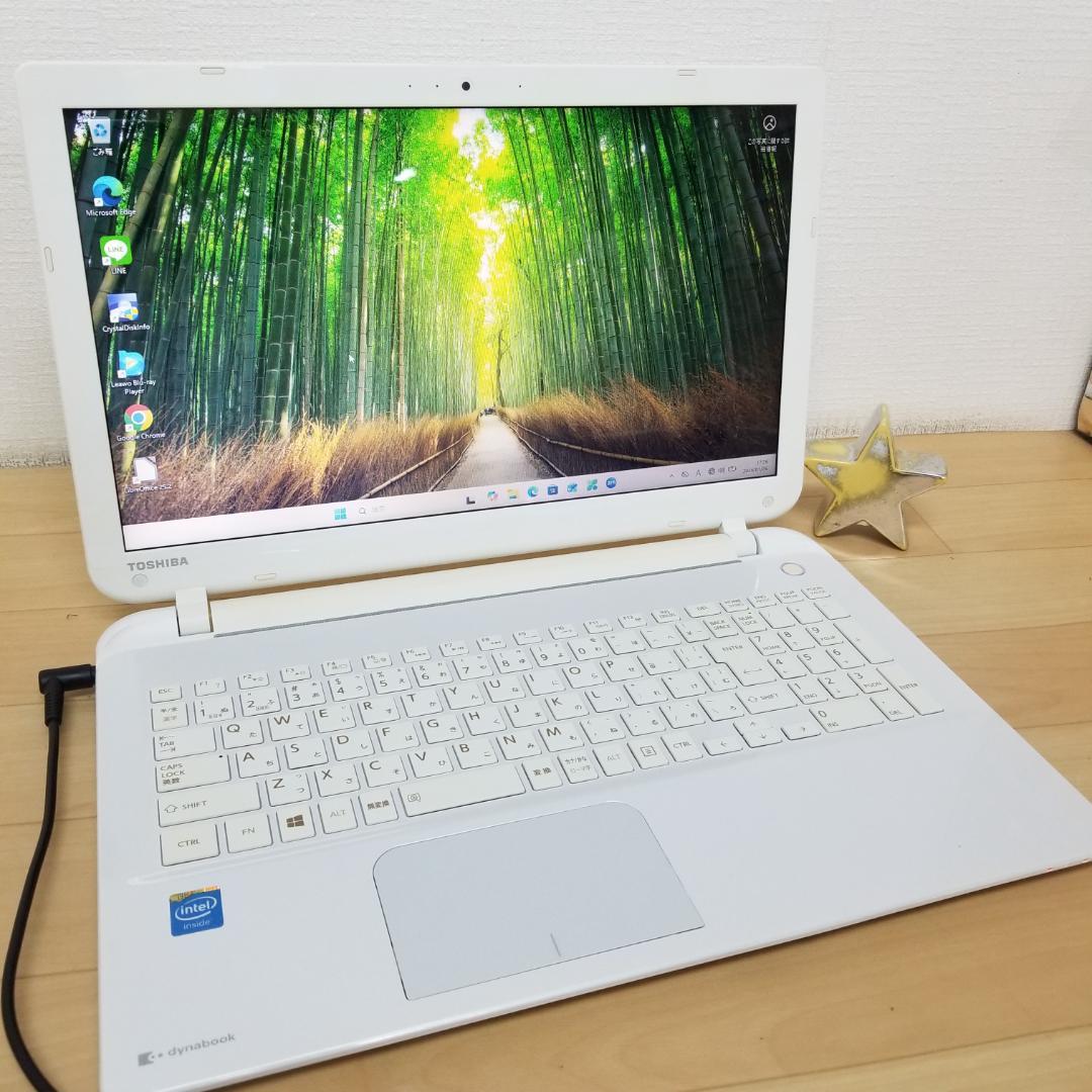 新品SSD Win11 DVD再生可 即使用可ノートPC 東芝 (E2929)