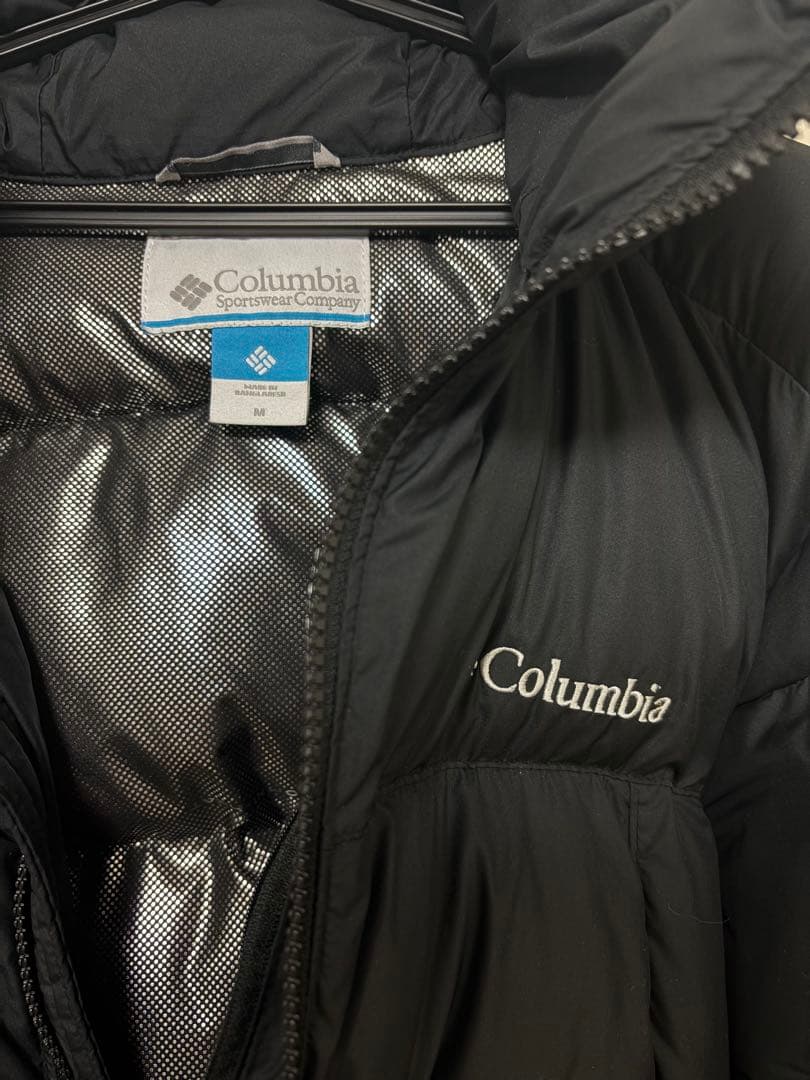 【早期売却希望】極暖columbia マウンテンパーカー　ダウン　ブラックM