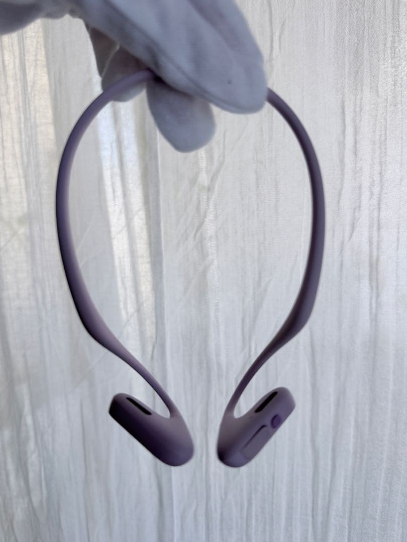 オープンイヤーイヤホン パープル