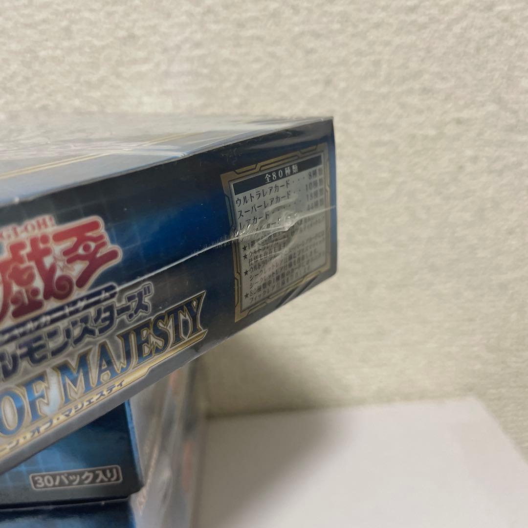 オフィシャルカードゲーム　デュエルモンスターズ　　　ドーンオブマジェスティ　4個