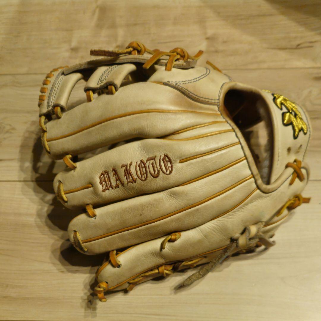 誠　MAKOTO　軟式内野手グローブ　セカンド・ショート