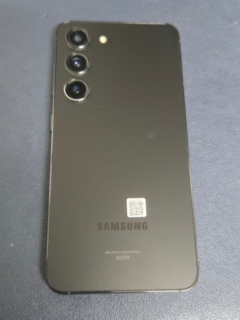 Galaxy S23 256GB ファントムブラック au版simフリー