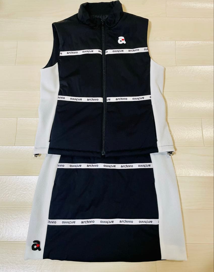 archivio スポーツウェア ベストとスカートセット