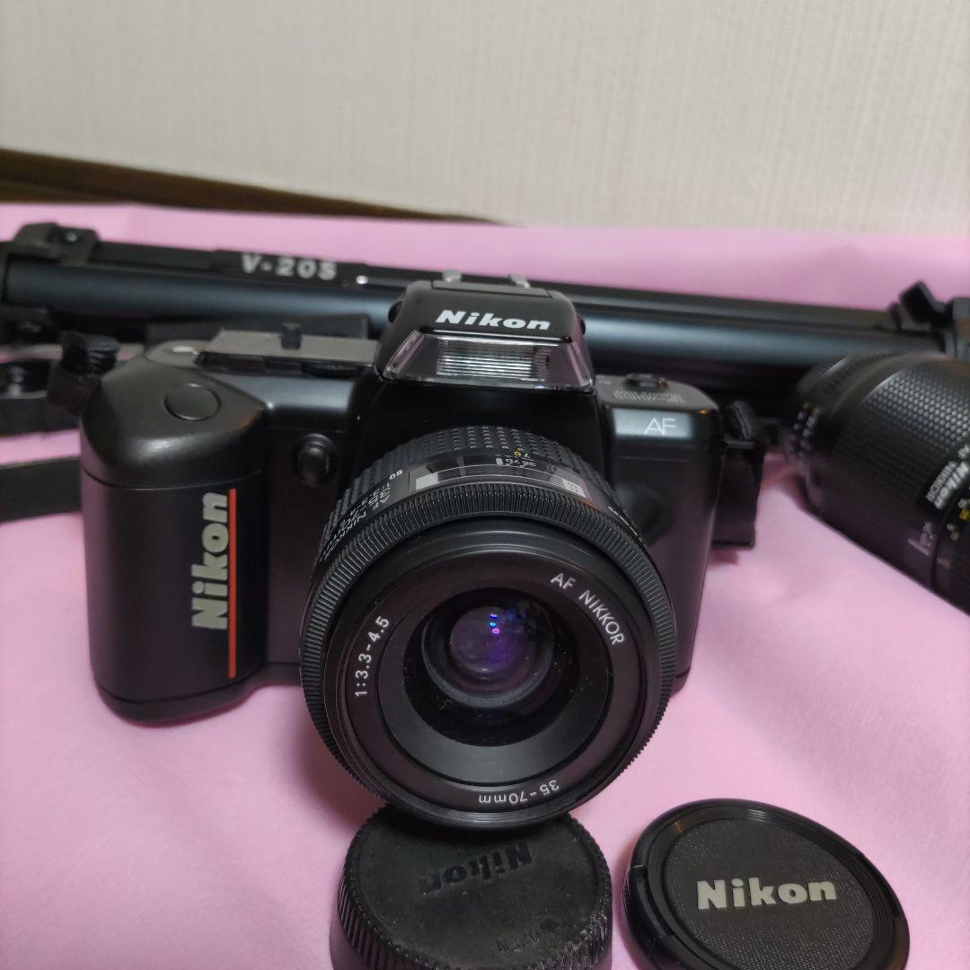 【3点セット】ニコン　フィルムカメラ　 望遠カメラ　3脚