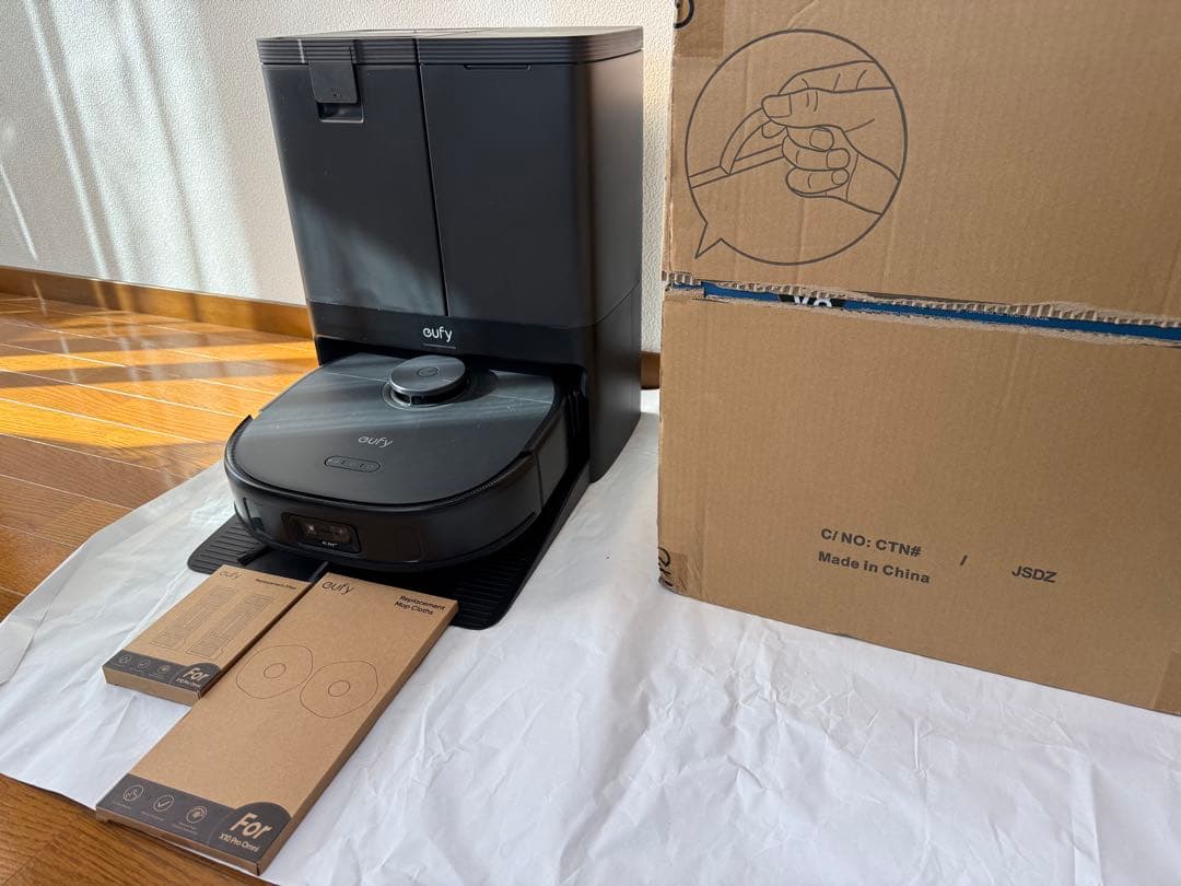 【即日発送】Eufy X10 Pro Omni 7月購入 純正新品モップ付
