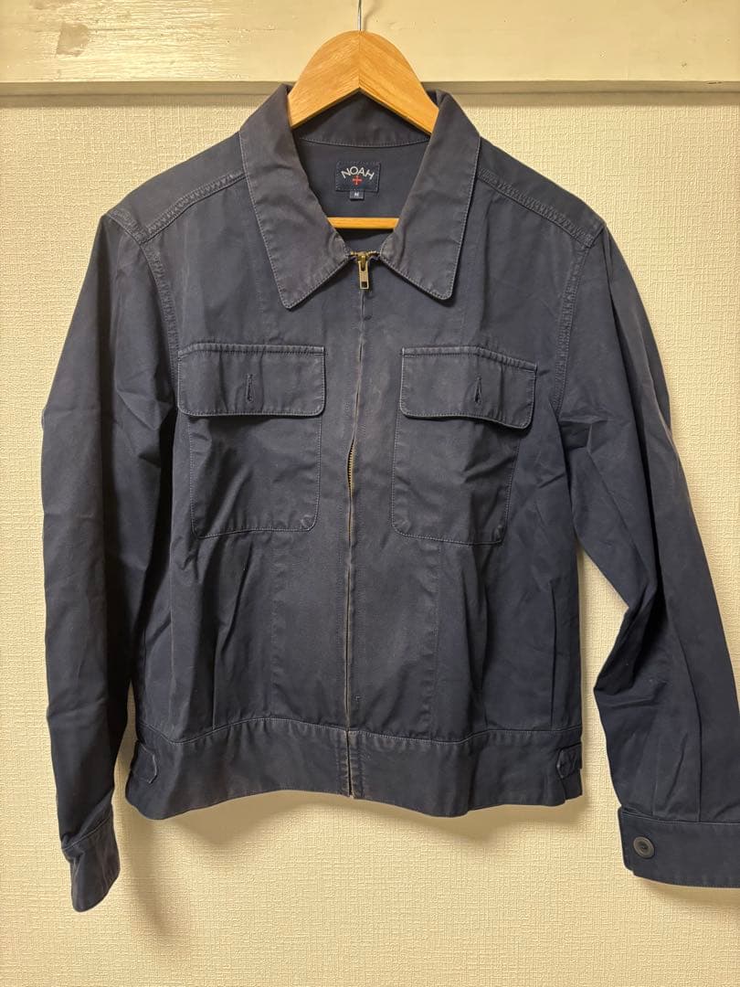 NOAH ネイビー ワークジャケットミリタリージャケット Mサイズ