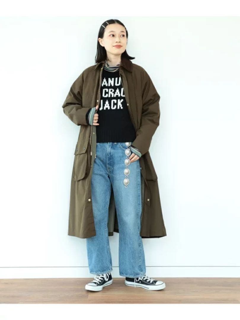 Barbour BEAMS BOY別注 Balvenie Long Jacket