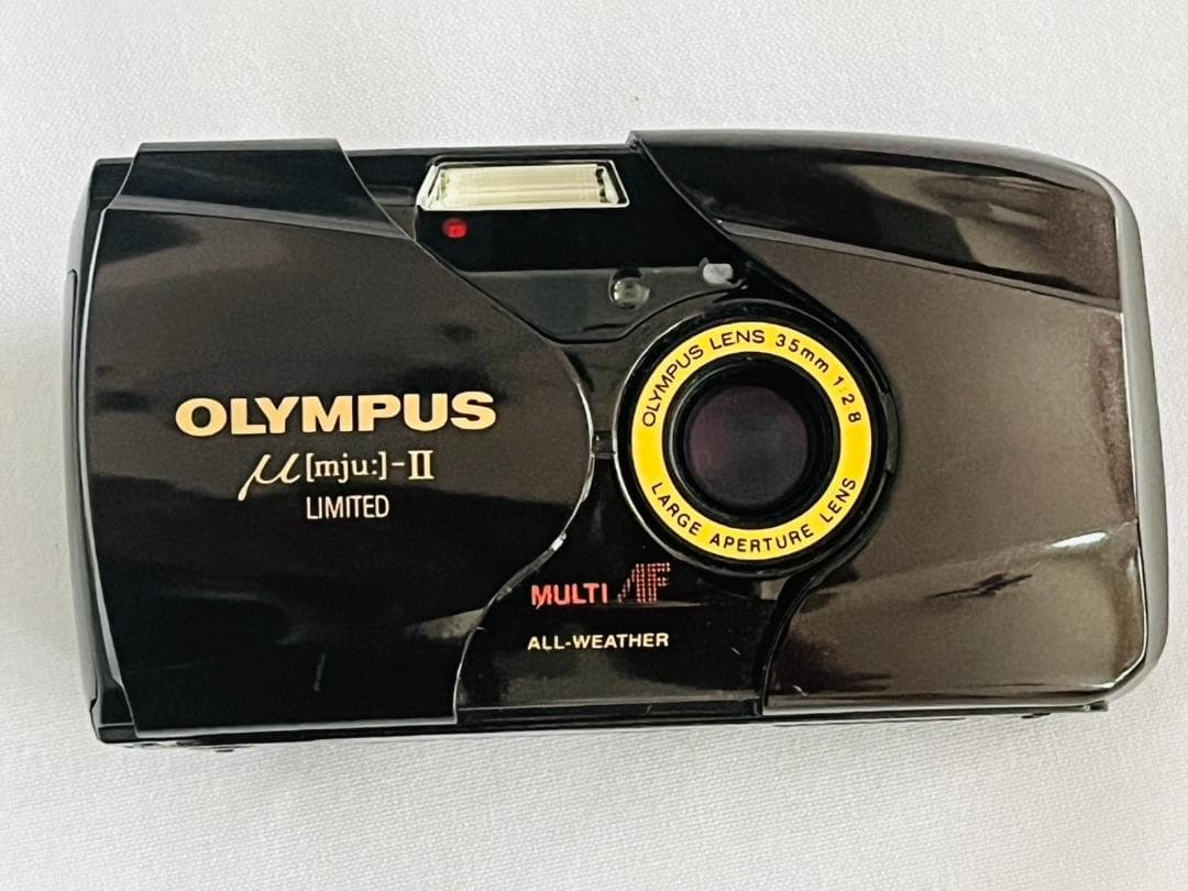 ■OLYMPUS μ-Ⅱ LIMITED 5000限定 ミュー2 フィルムカメラ