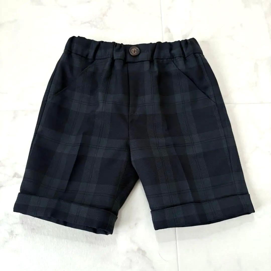 極美品 グリーンレーベルリラクシング キッズフォーマル 105 男の子5点セット