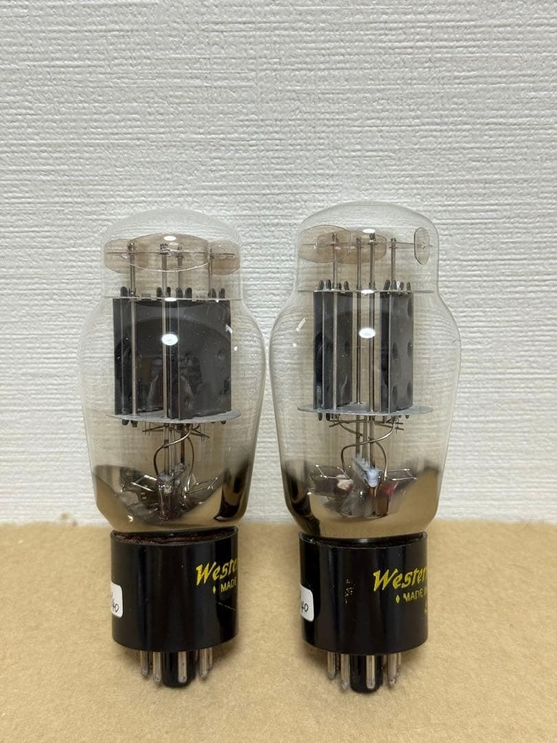 真空管　422A Western Electric 2本ペア