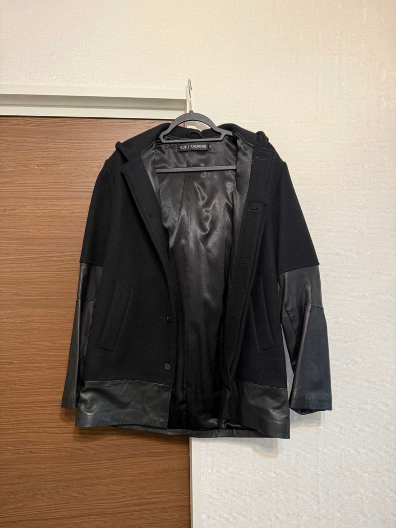 【25日以降12800円】約6万 VINTI ANDREWS レザー ジャケット