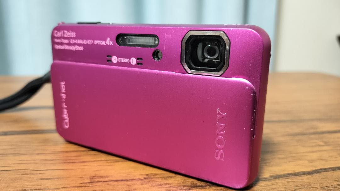 SONY　DSC-TX10　ピンク　コンパクトデジタルカメラ　★元箱＆ケース付