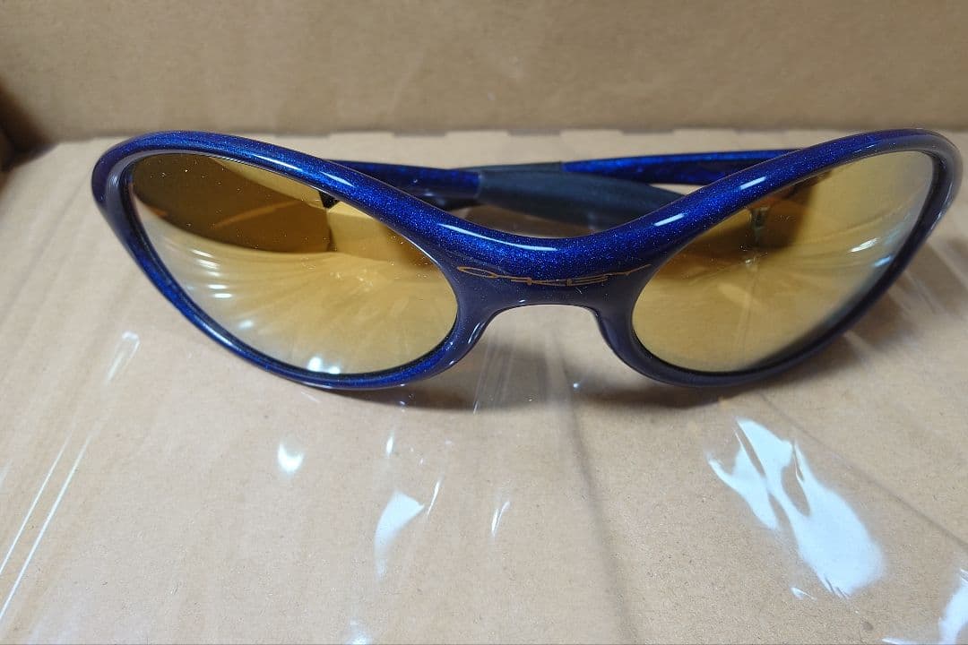 オークリー 廃盤アイジャケット ブルーメタリック