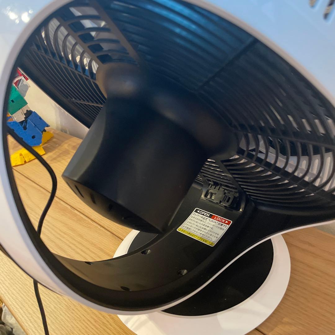 バルミューダーサーキュレーター　 ホワイト×ブラック FGF-3300