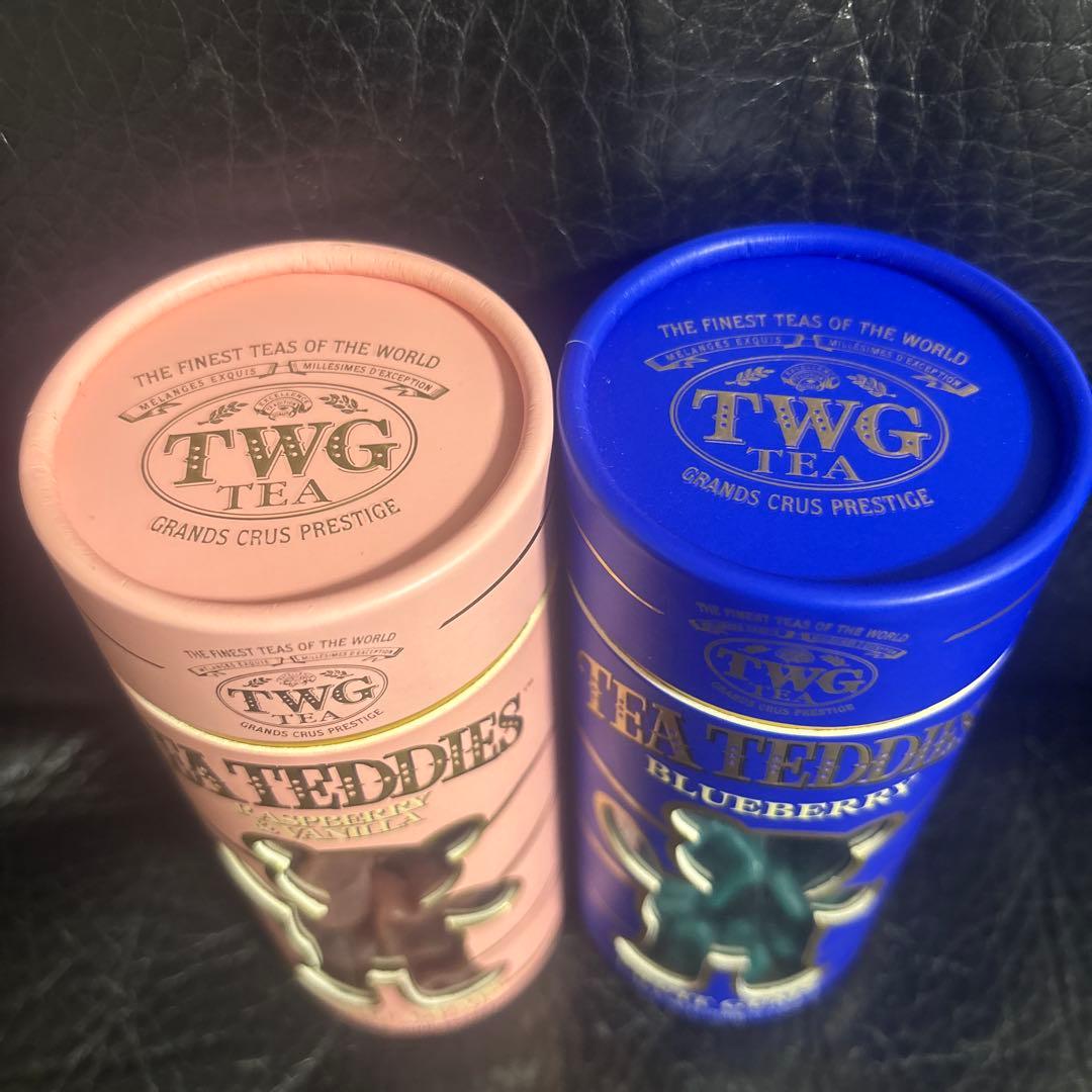 TWG Tea ティーテディ　テディベア型　フルーツグミ　2種セットTEA