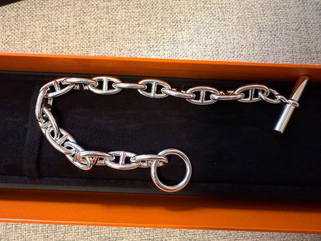 HERMES新品　シェーヌダンクル ブレスレット gm16