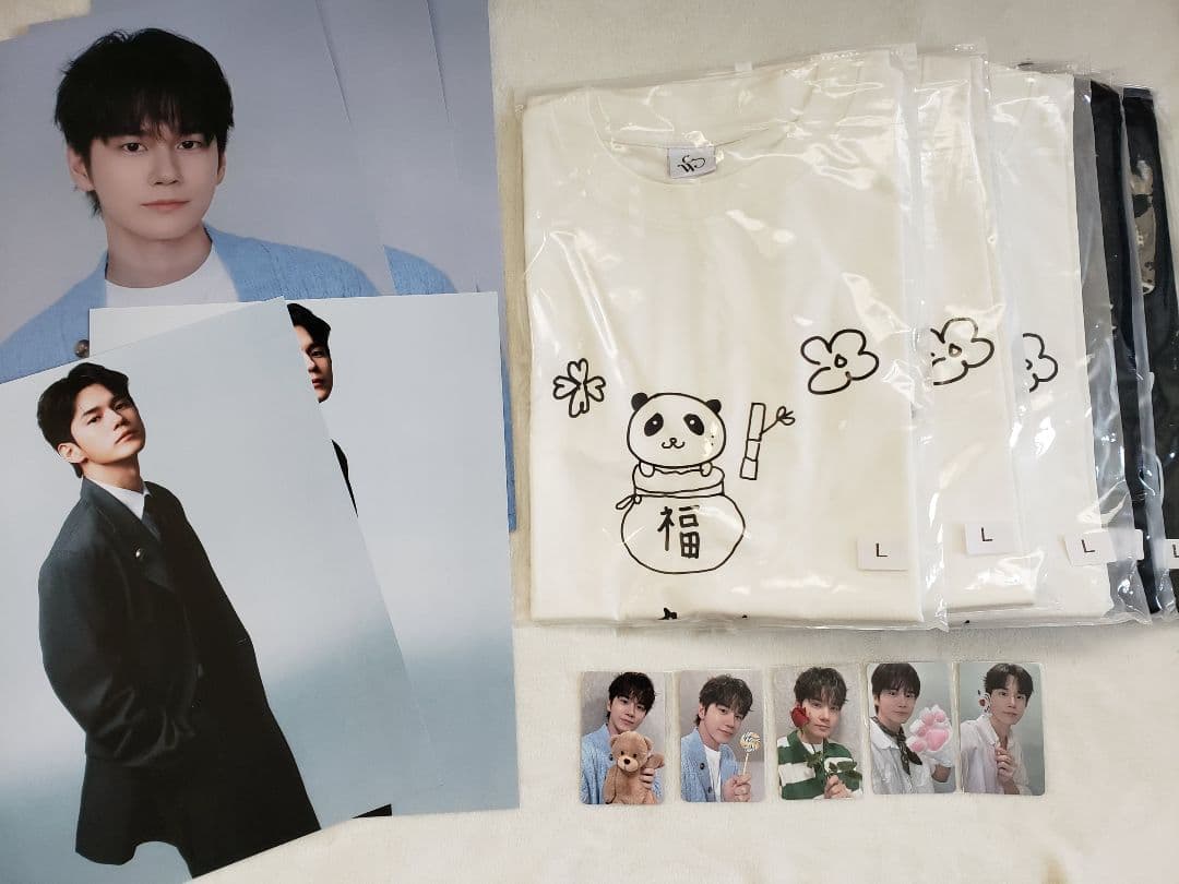 オンソンウ中国広州&上海サイン会トレカ ポスター Tシャツ5セット