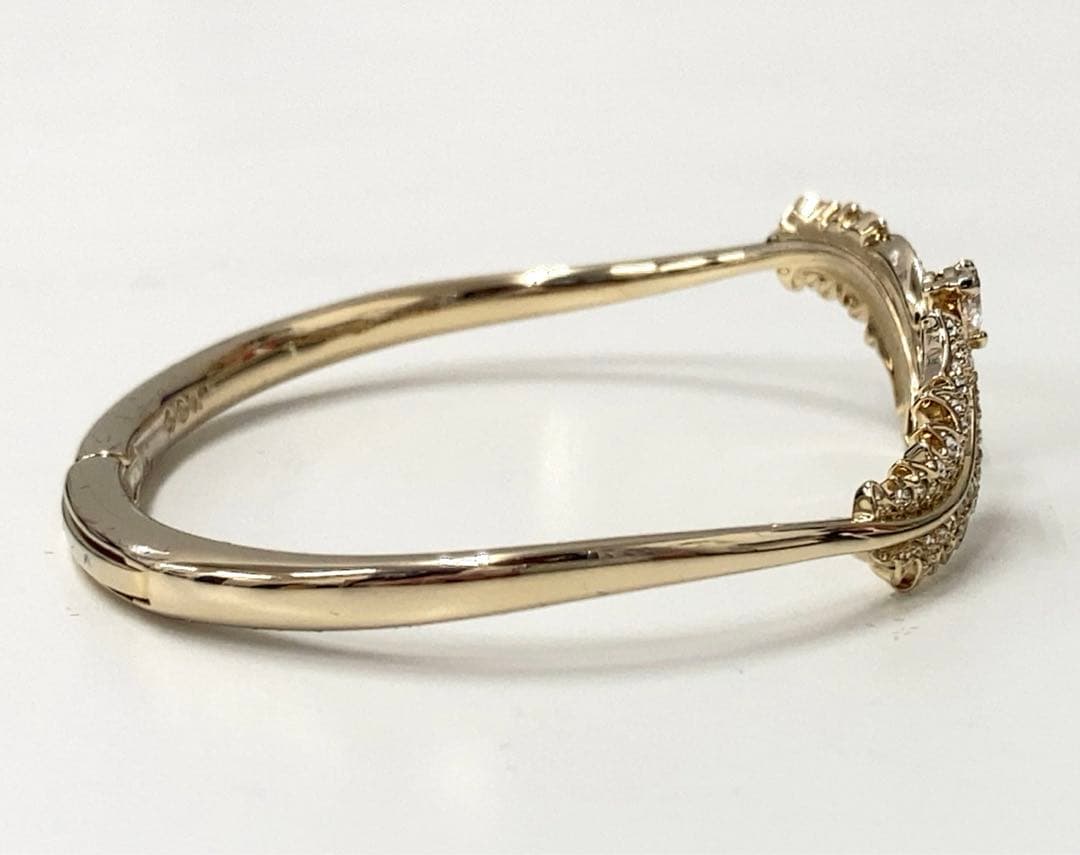 SWAROVSKI NICE羽根モチーフ　バングル