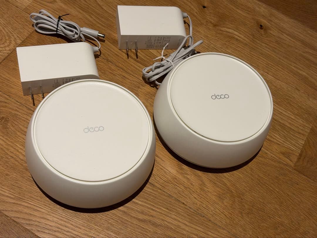 【美品】Deco BE25 2P BE3600 Wi-Fi 7システム 2パック