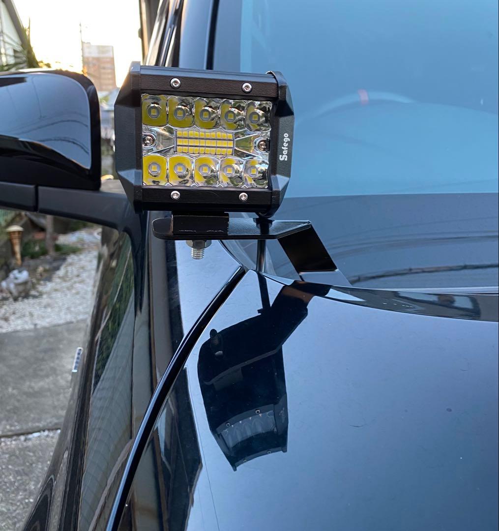 ハイラックス(gun125)用ボンネットライトステー　(ワイド新型) type