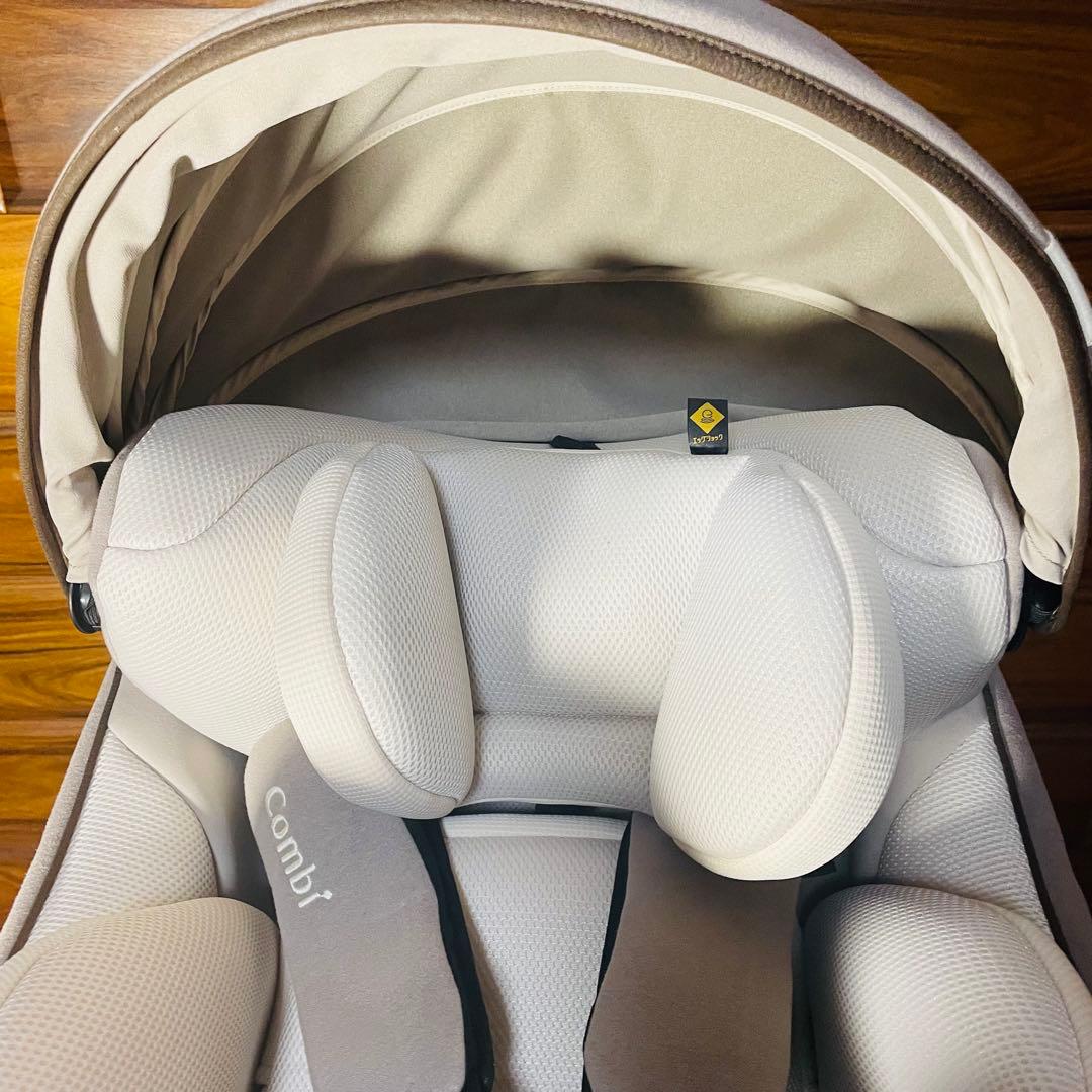 限定 クルムーヴ コンパクトISOFIX エッグショック tete a tete