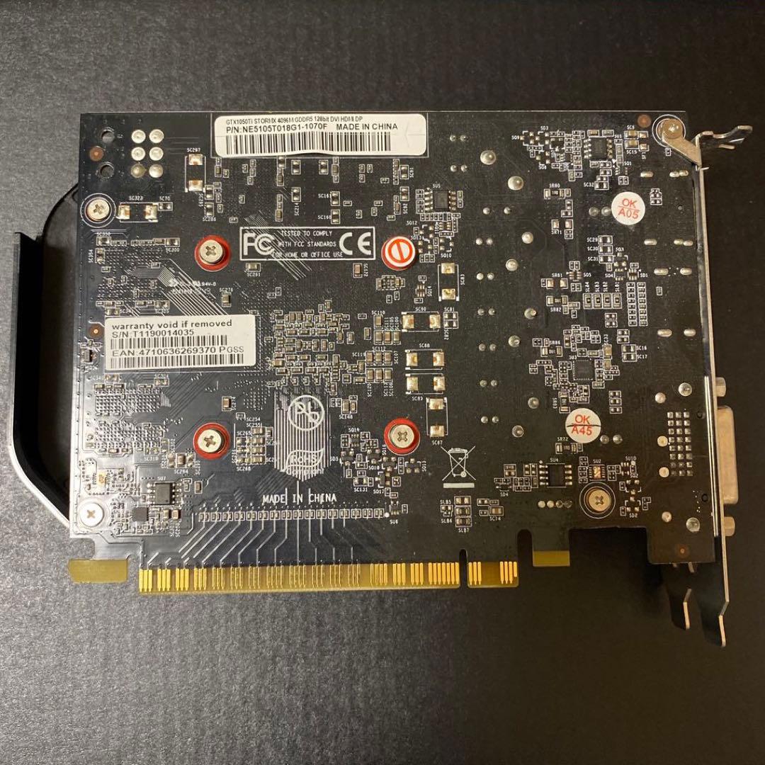 グラフィックボード GTX1050ti