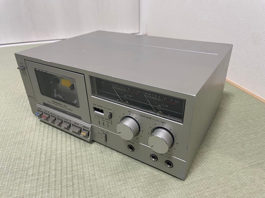 【希少】　Technics RS-M07 カセットデッキ シルバー　即日発送！