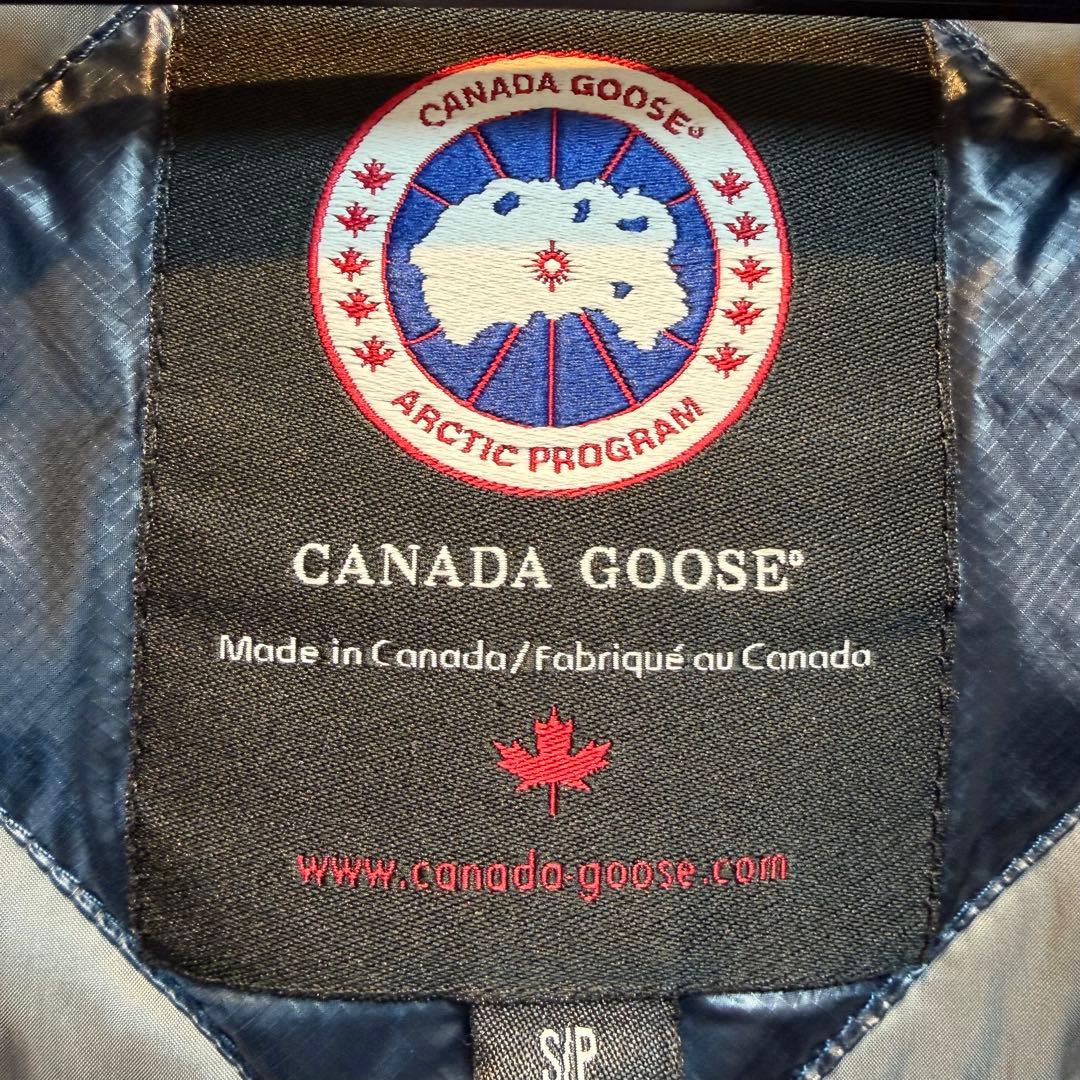 【美品】カナダグース ハイブリッジ ライトベスト ネイビー S（日本M相当）