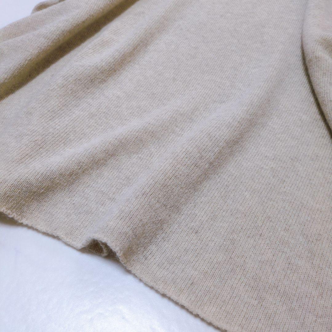 美品✨️evam eva ヤクウールポンチョ ふんわり 優しい温もり❁ベージュ