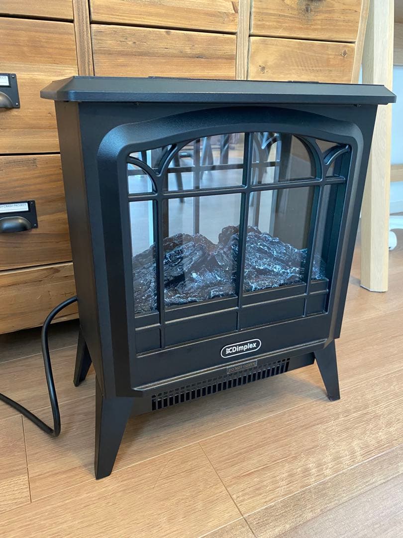 美品 【ディンプレックス】ディンキーストーブ　黒