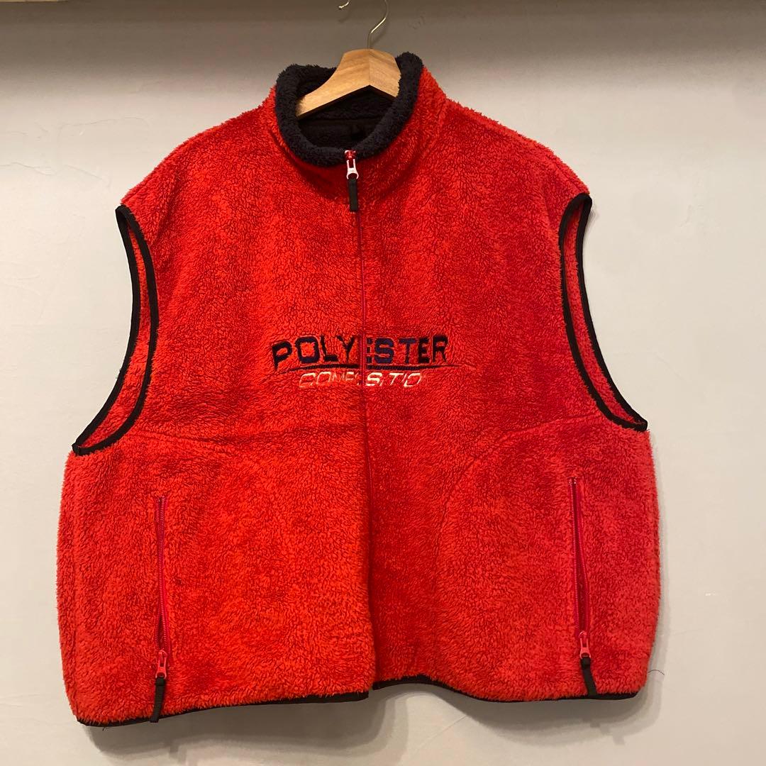 トップス doublet 18aw POLYESTER FLEECE VEST