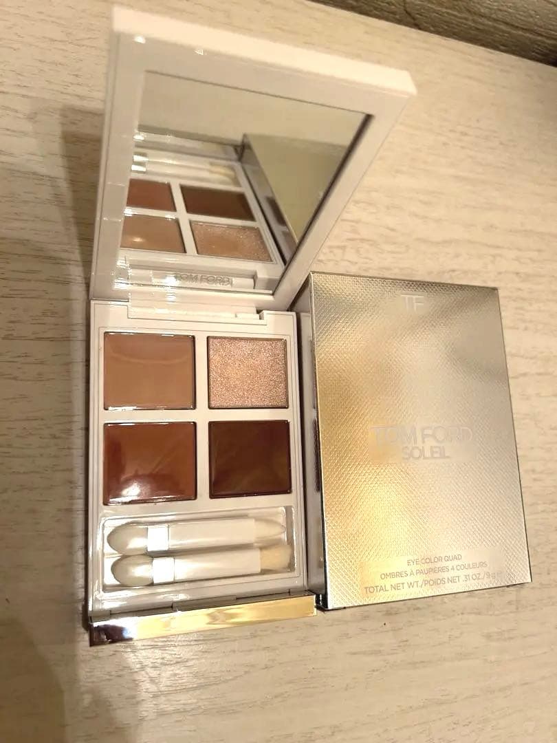 シャレーミンク　ソレイユアイカラークォード　限定トムフォード