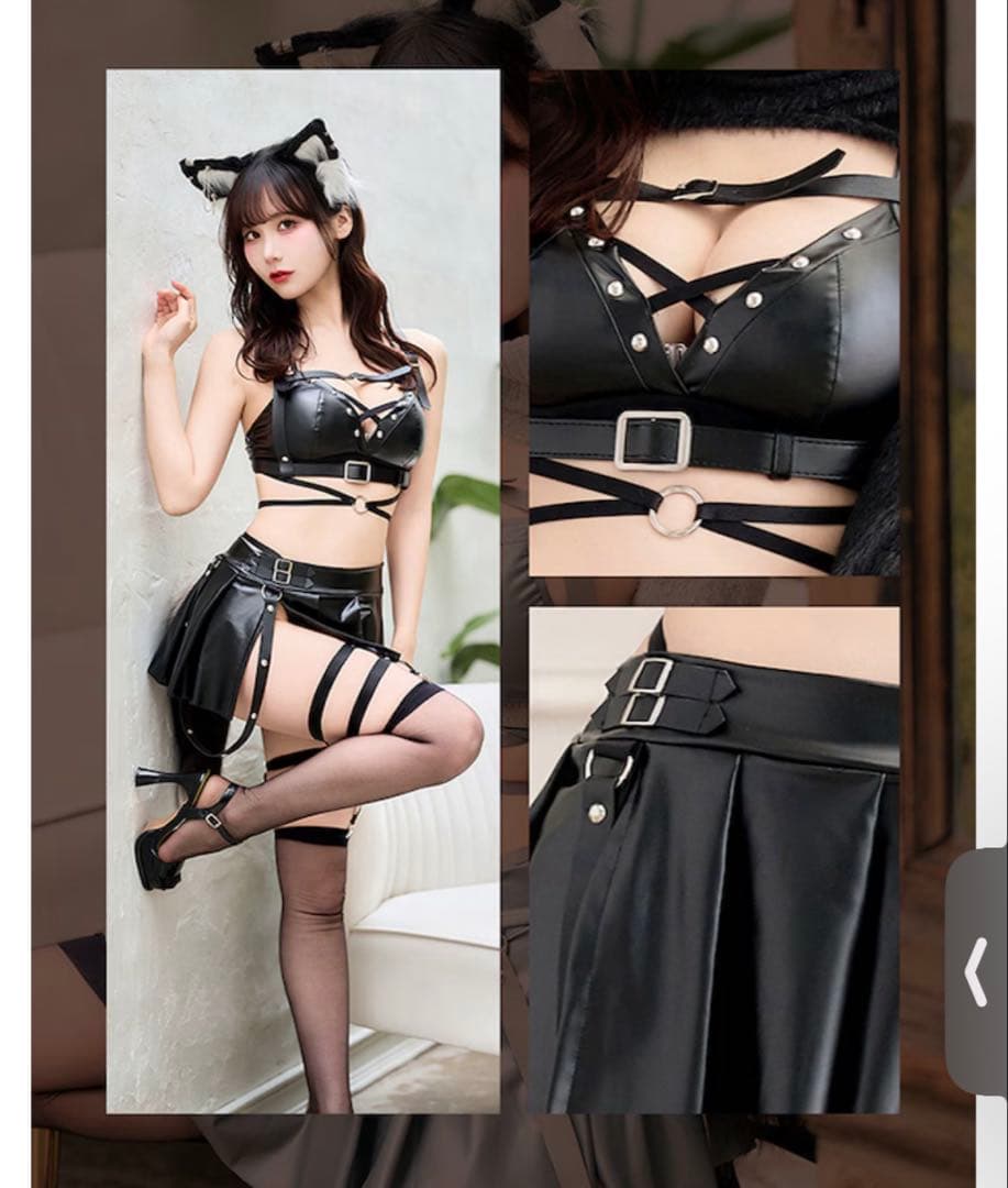 ニットトップレザーグロスウルフ【Malymoon/マリームーン】 コスプレ