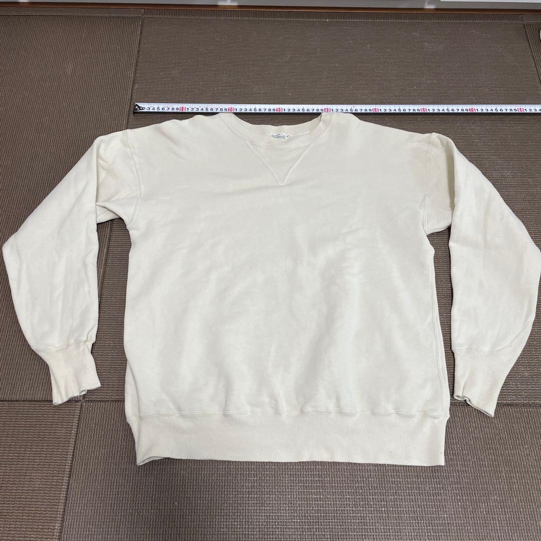 ウエアハウス　DUCK DIGGER 両Ｖスウェット クリーム色 42