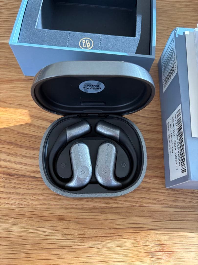 ZENCHORD 1 ワイヤレスイヤホン AI議事録イヤホン notta