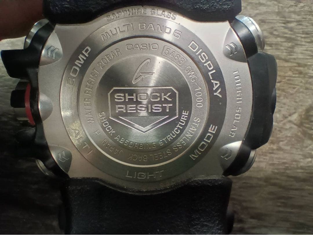 ヒロ　CASIO G-SHOCK GWG-1000デジタル・アナログ腕時計