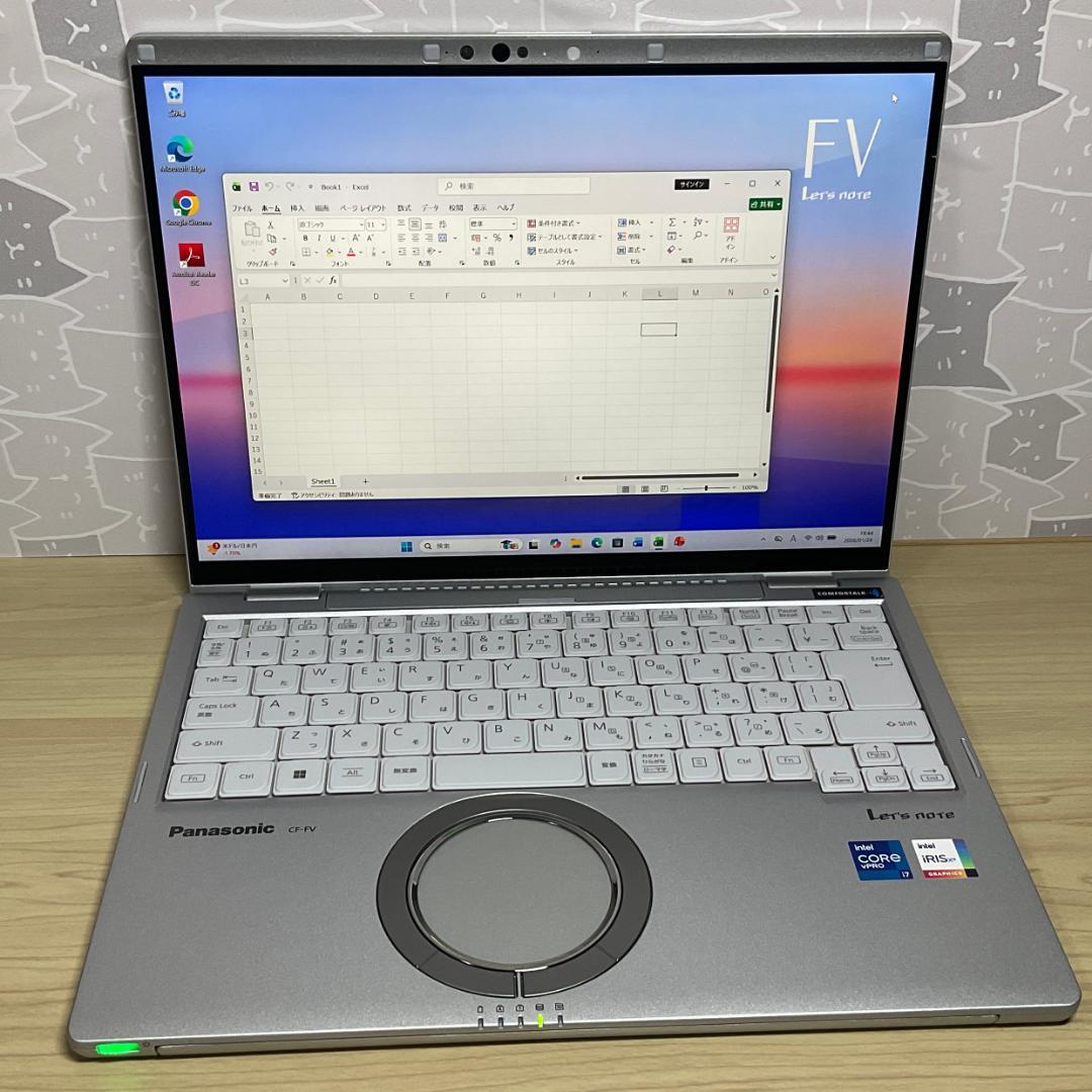 美品＞Let's CF-FV1 i7/32G/SSD1TB新品/Office付