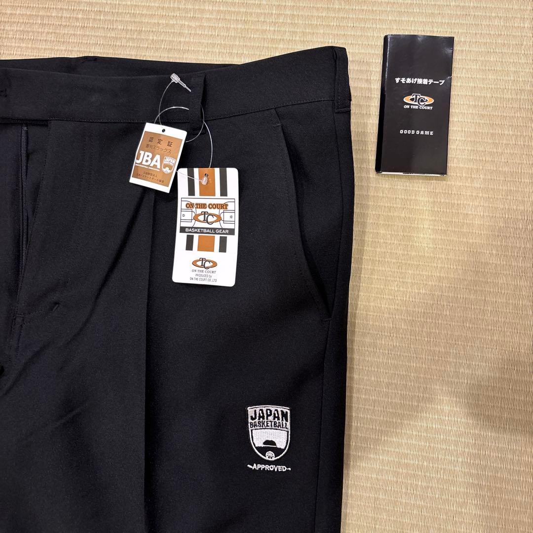 ON THE COURT レフリーパンツ 3XL ブラック