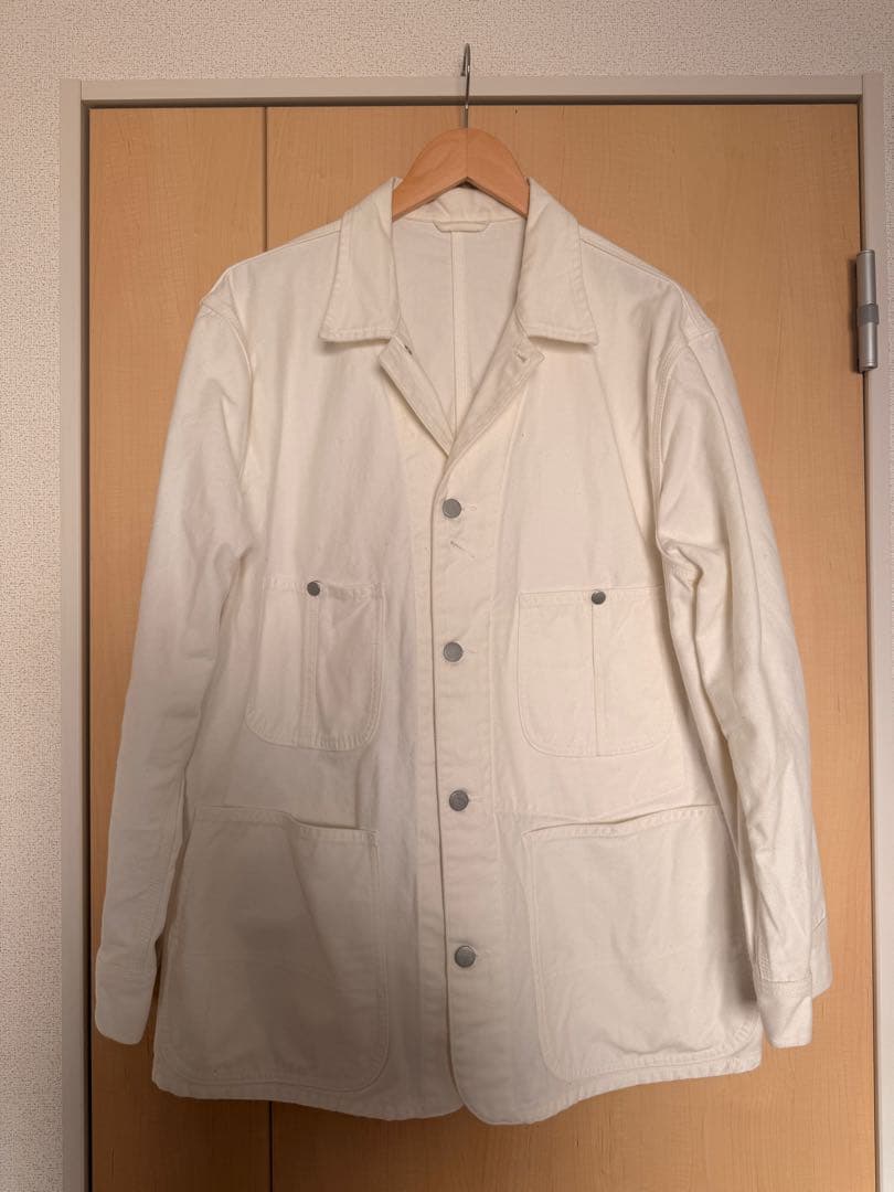 ジャケット・アウター Y ORGANIC COTTON DENIM COVERALL JACKET S