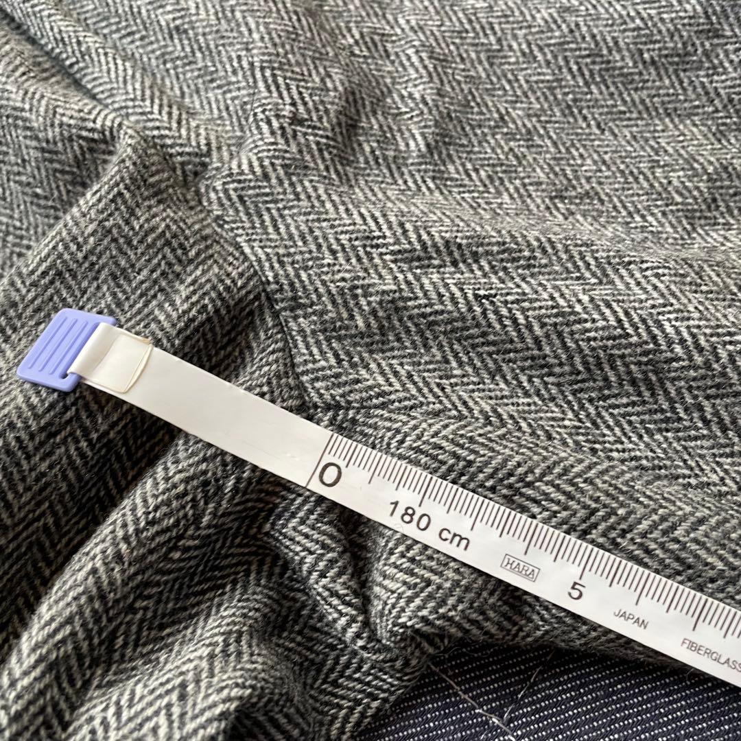 ポロ　ラルフローレン　ヘリンボーン　タック　スラックス　ウール　ワイド